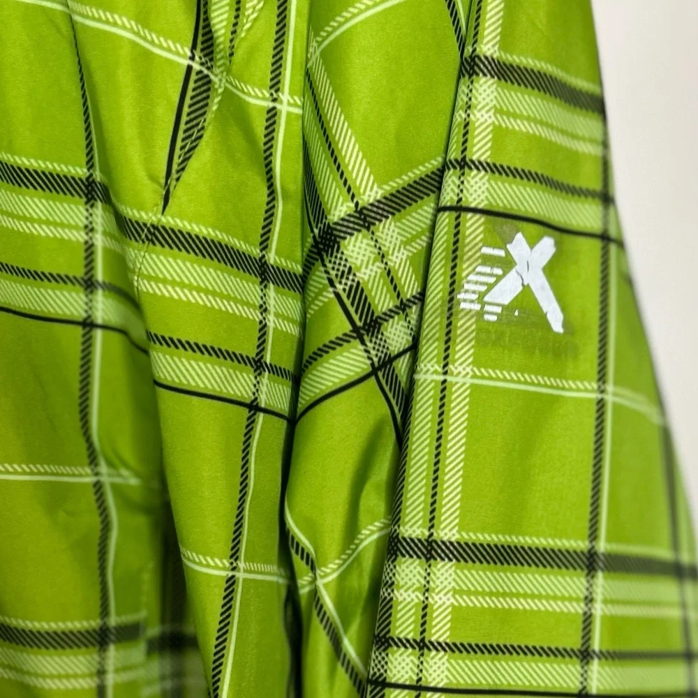 ZeroXposur Girl’s Jacket Soft Shell Fleece Lined Reversible Size Large Green